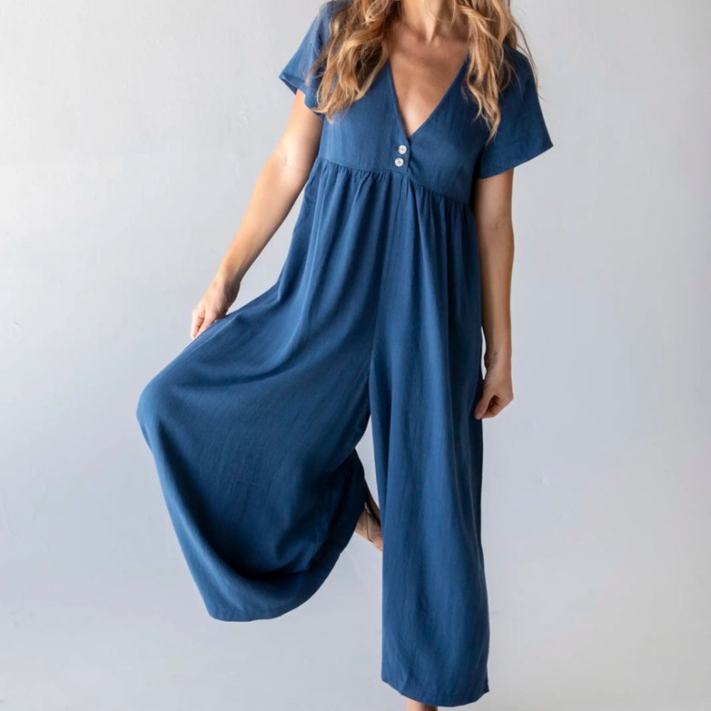 NATURAL LIFE Blue Jumpsuit